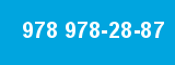978 978-28-87 978 978-28-87